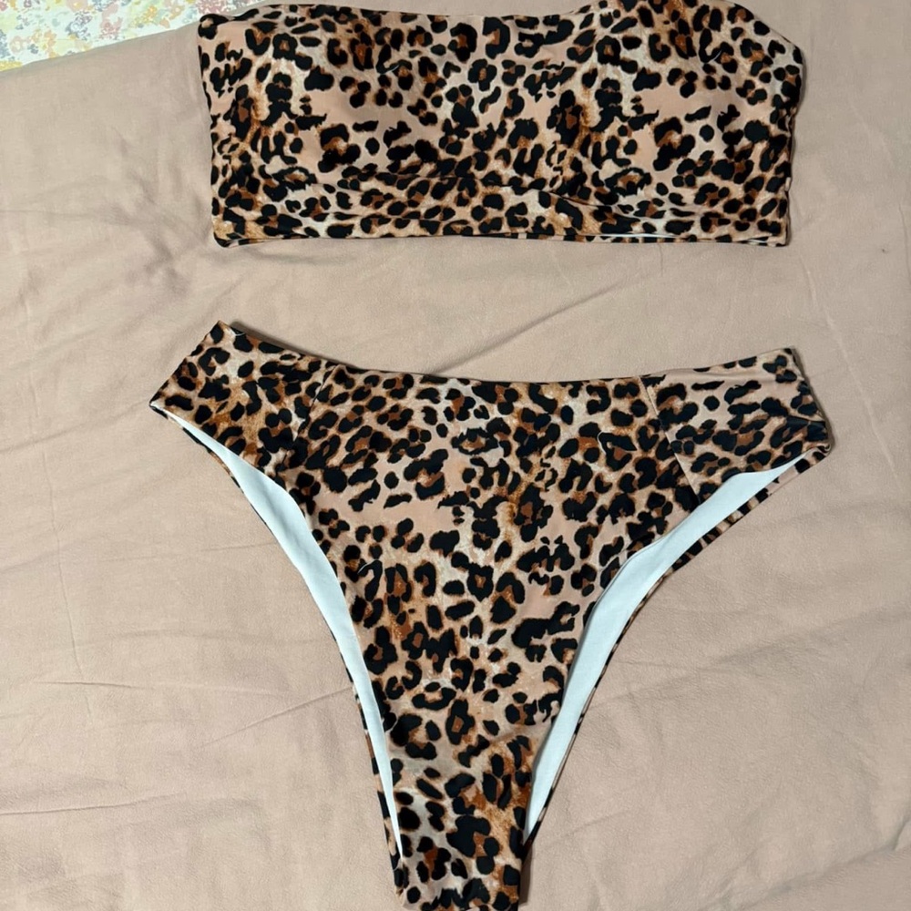 SHEIN Leopard Print Bikini